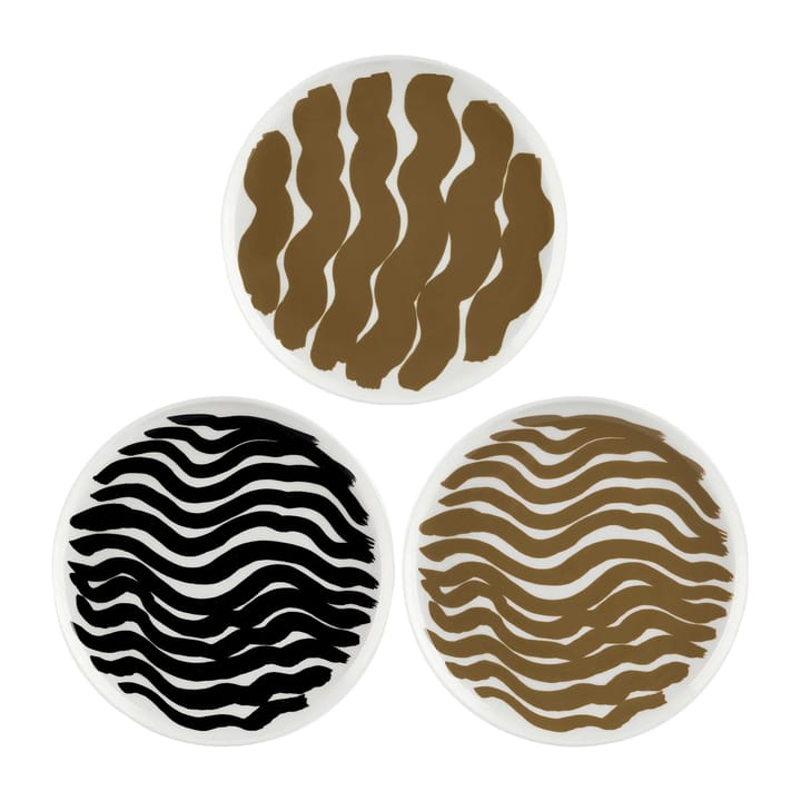 Hyräily plate 20 cm 3 pack from Marimekko - NordicNest.com