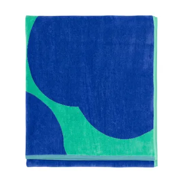 Iso Unikko bath towel - Teal-blue, 100x180 cm - Marimekko