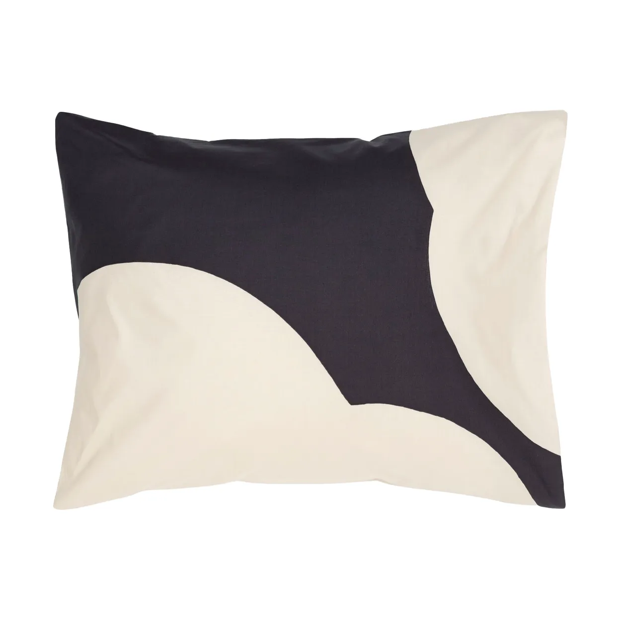 Marimekko Iso Unikko pillowcase 50x60 cm Off white-charcoal