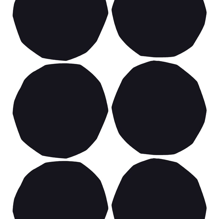 Isot Kivet fabric - black-white - Marimekko