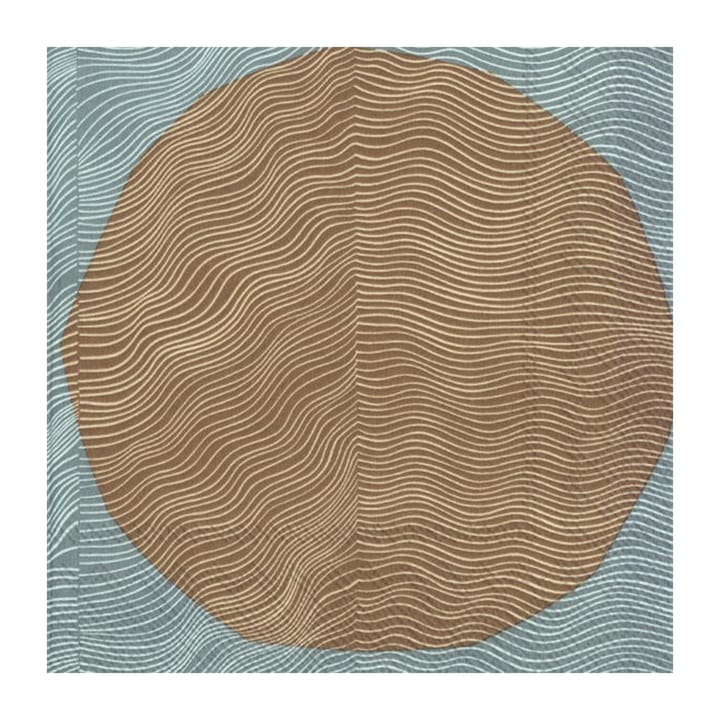 Isot Kivet Näkki napkin 33x33 cm 20-pack - Light brown - Marimekko