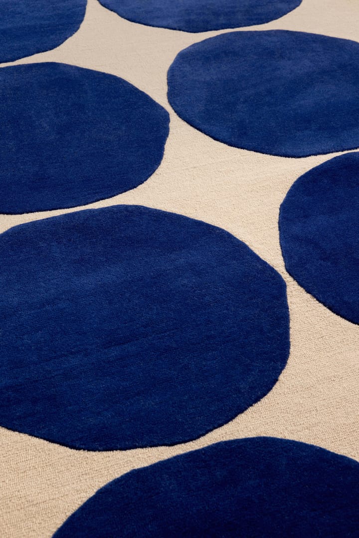 Isot Kivet wool rug - Blue, 140x200 cm - Marimekko