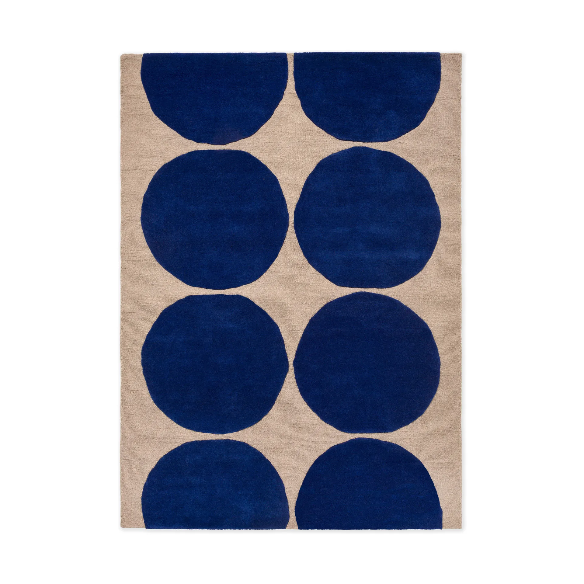 Isot Kivet wool rug, Blue, 170x240 cm Marimekko