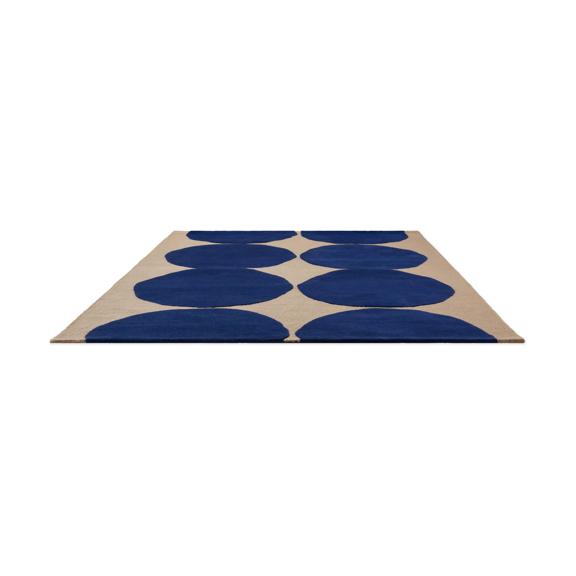 Isot Kivet wool rug, Blue, 250x350 cm Marimekko