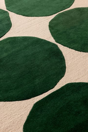 Isot Kivet wool rug - Green, 140x200 cm - Marimekko