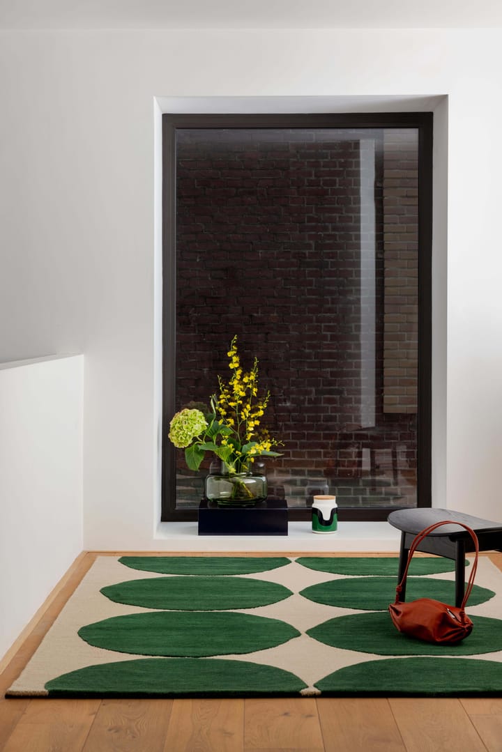 Isot Kivet wool rug - Green, 200x280 cm - Marimekko