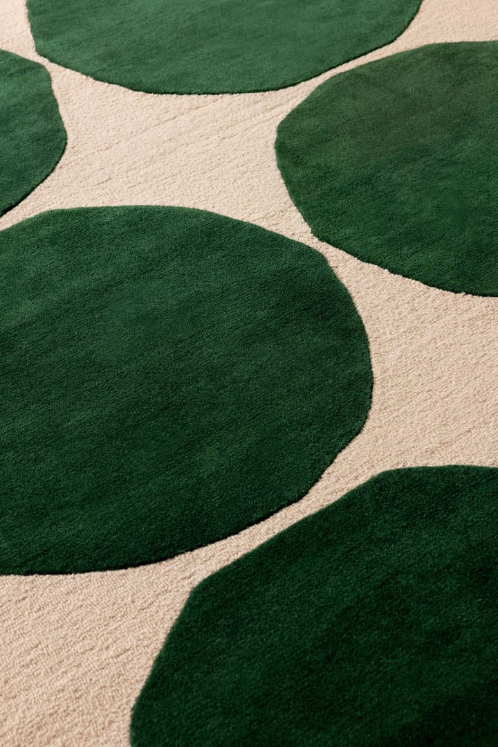 Isot Kivet wool rug, Green, 200x280 cm Marimekko