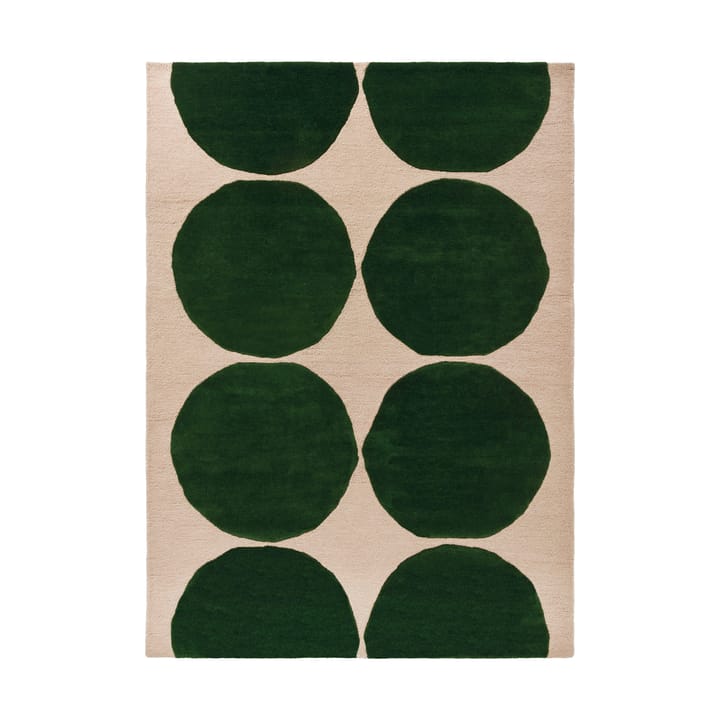 Isot Kivet wool rug - Green, 250x350 cm - Marimekko