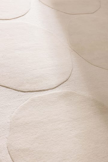 Isot Kivet wool rug - Natural white, 140x200 cm - Marimekko