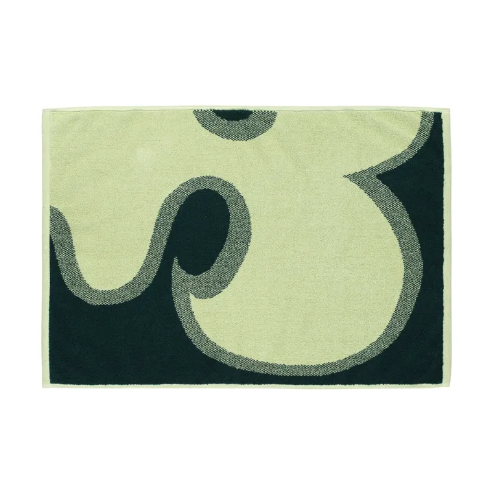 Jokeri bath mat 50x80 cm - Pear-dark green - Marimekko
