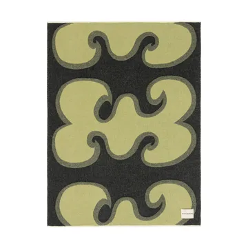 Jokeri throw 130x170 cm - Dark green-pear - Marimekko