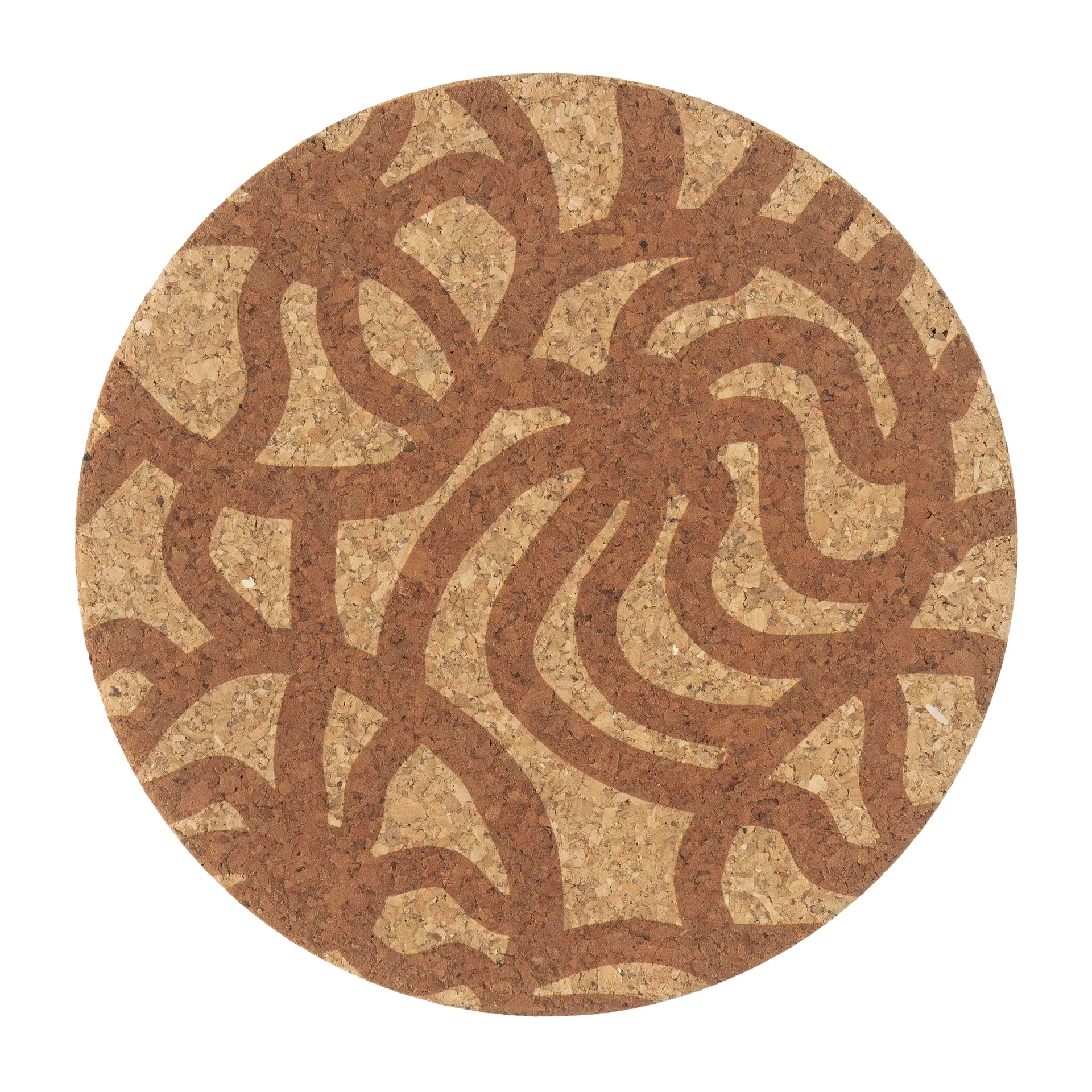 Joonas lid kork Ø13 cm, Brown Marimekko