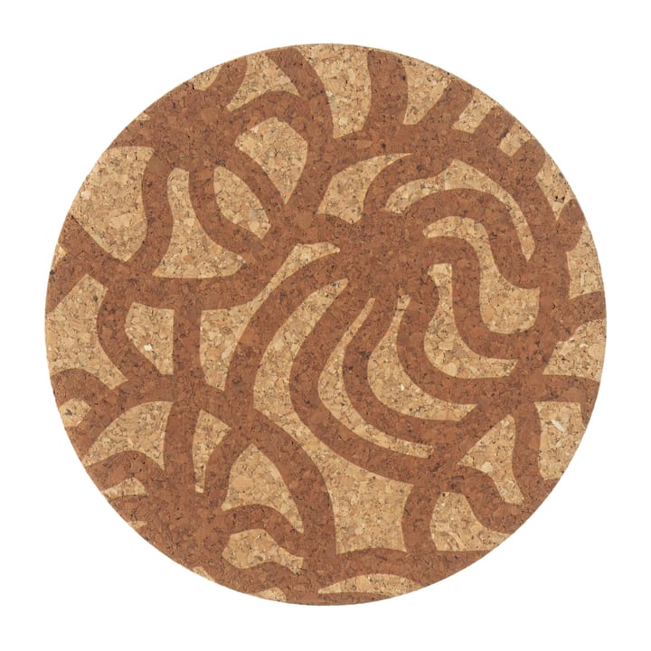 Joonas lid kork Ø13 cm - Brown - Marimekko