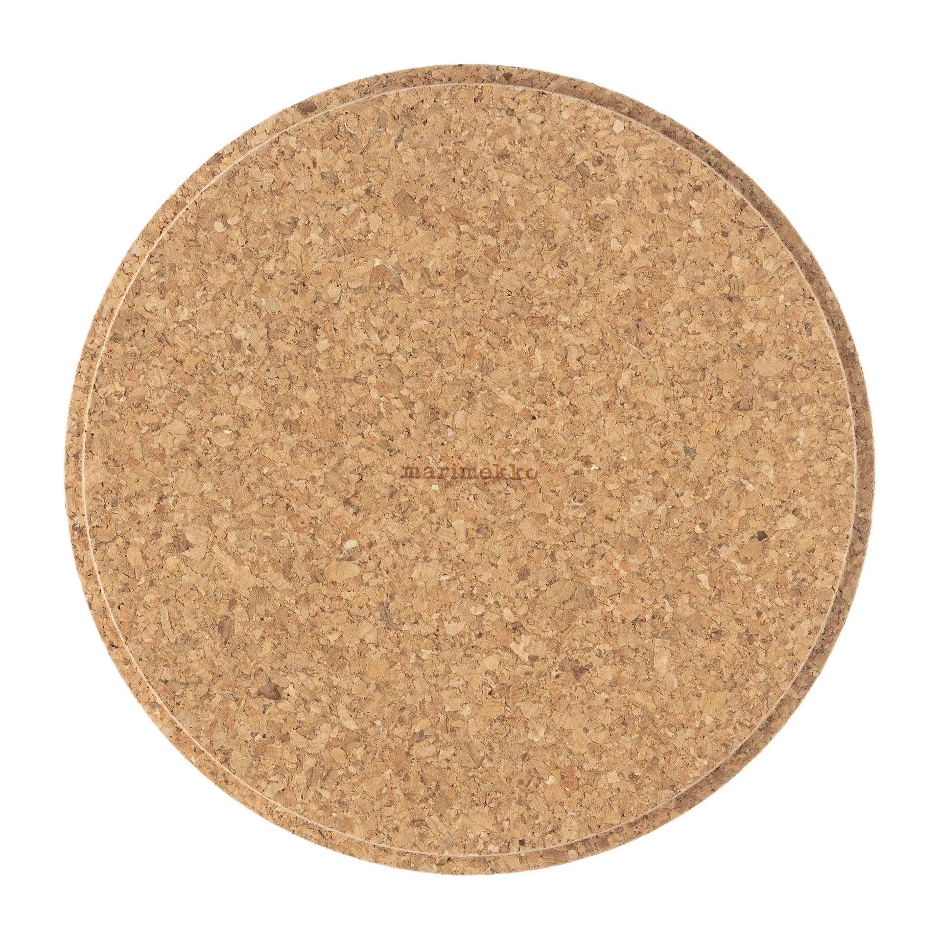 Joonas lid kork Ø13 cm, Brown Marimekko