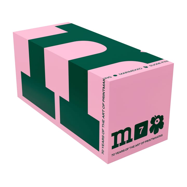 Juhla Unikko mug 25 cl 2-pack - Pink-green - Marimekko