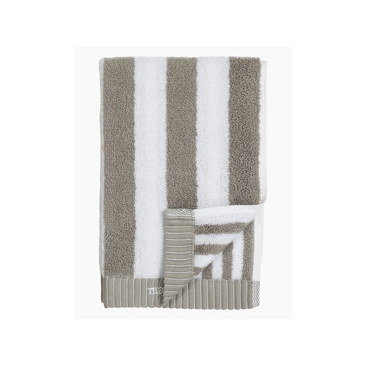 Kaksi Raitaa towel white-grey - 30x50cm - Marimekko