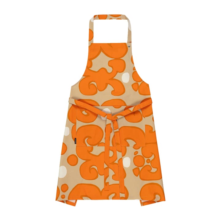 Keidas apron - Beige-orange-white - Marimekko