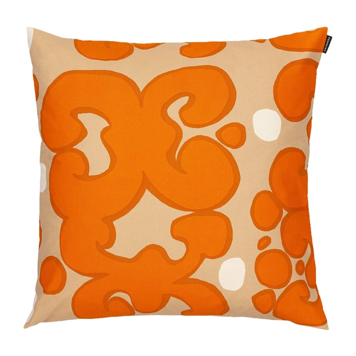 Keidas pillowcase  50x50 cm - Beige-orange-white - Marimekko