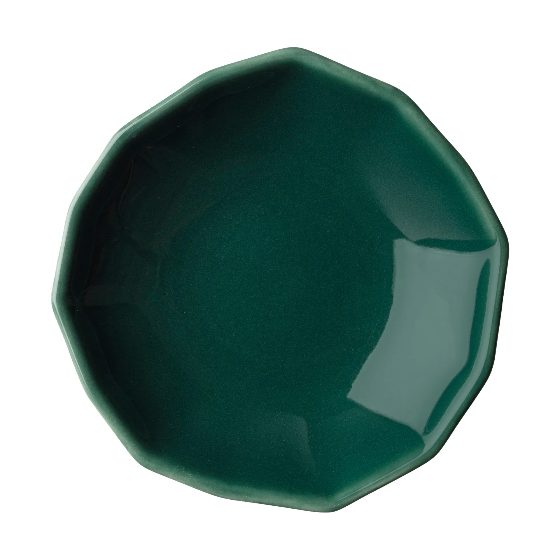 Kivet shape plate 9 cm, dark green Marimekko