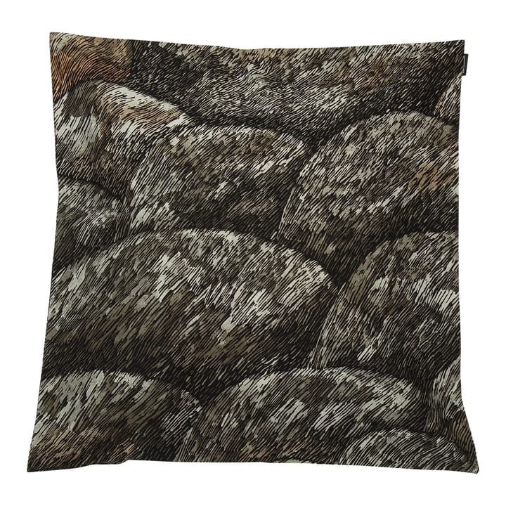 Kokadera cushion cover 50x50 cm - black-brown-green - Marimekko