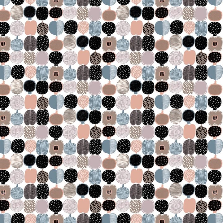 Kompotti fabric, grey Marimekko
