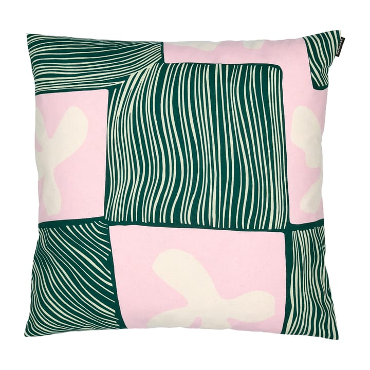 Korkeuksissa pillowcase 50x50 cm - Green-pink - Marimekko
