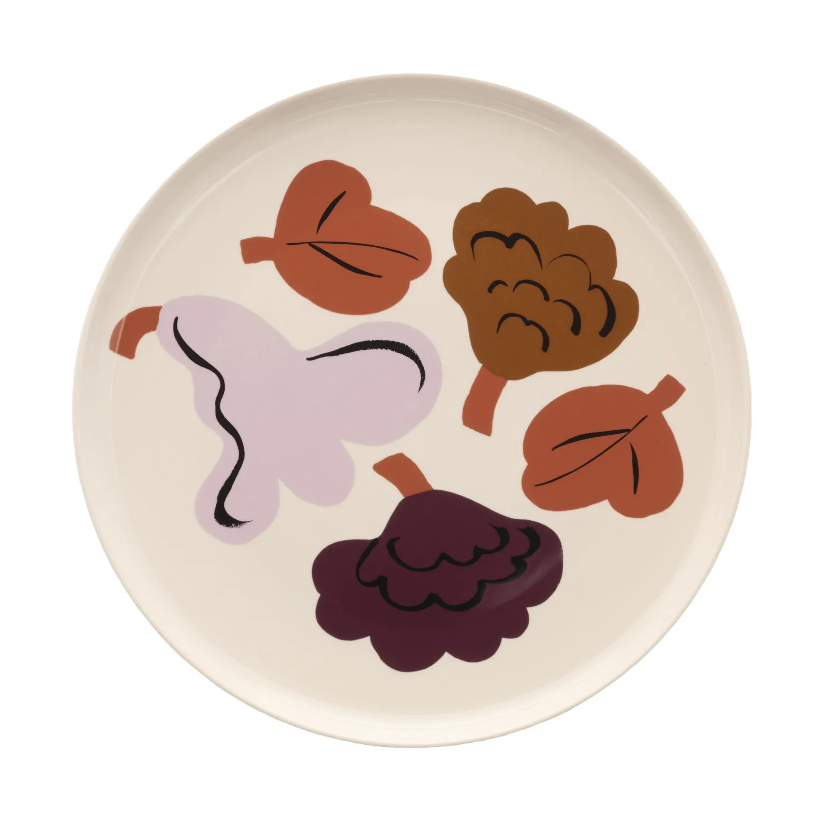 Kukasta Kukkaan dinner plate from Marimekko - NordicNest.com