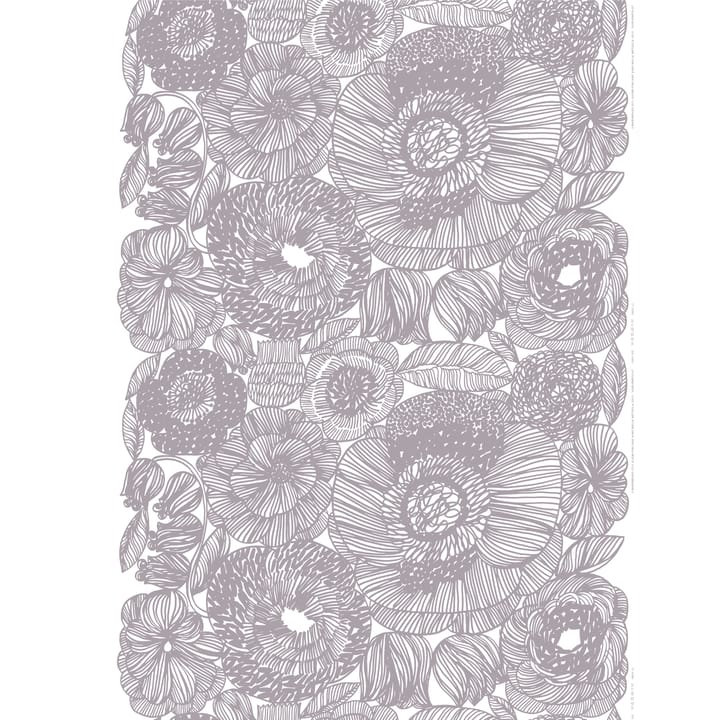 Kurjenpolvi fabric - grey-white - Marimekko