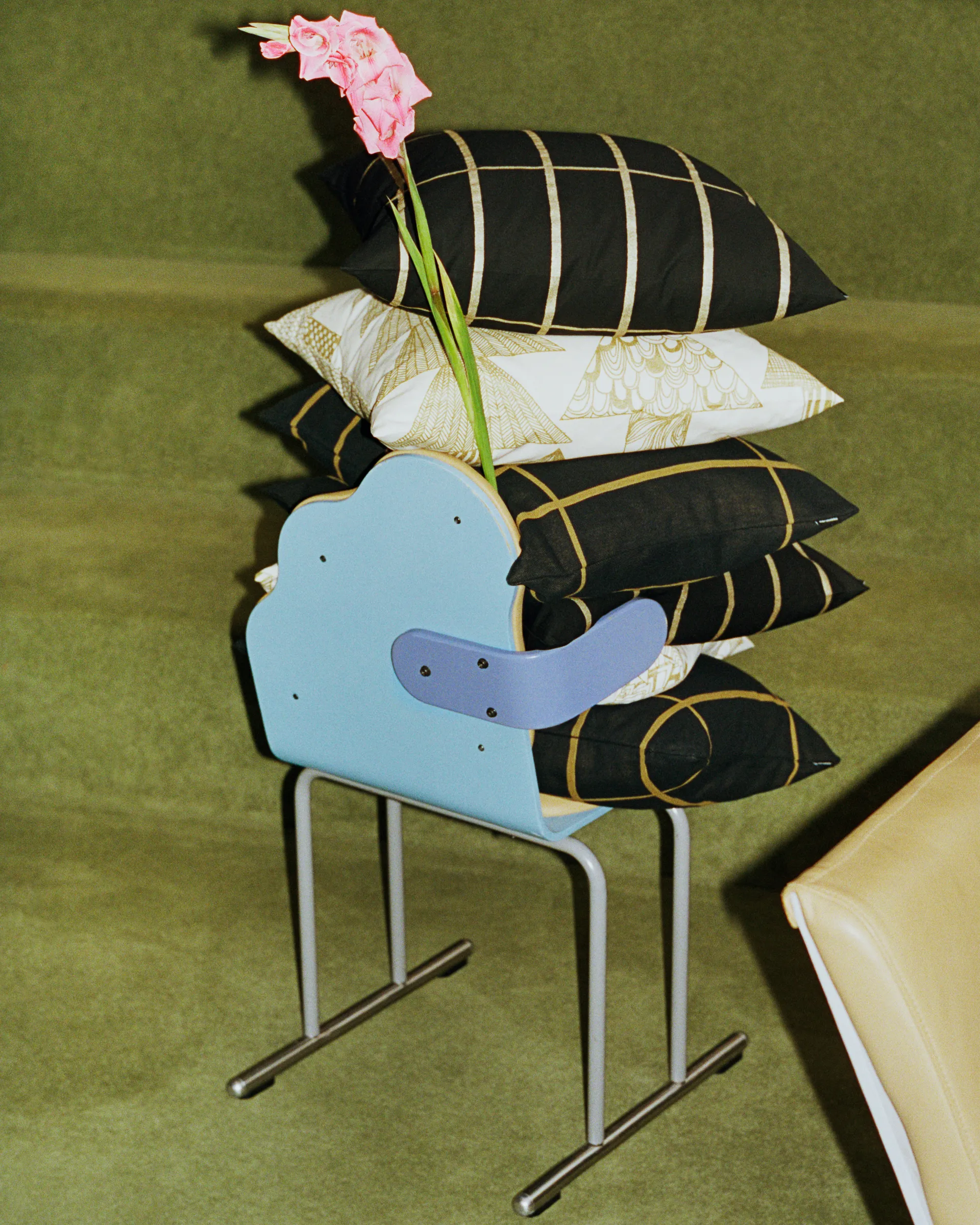 Kuusikossa cushion cover 50x50 cm, Cotton-gold Marimekko