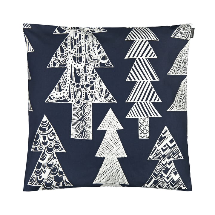 Kuusikossa cushion cover 50x50 cm - dark blue-white - Marimekko