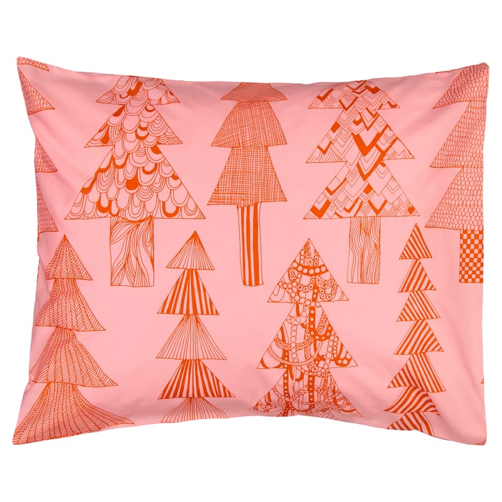 Kuusikossa pillowcase 50x60 cm - pink-red - Marimekko