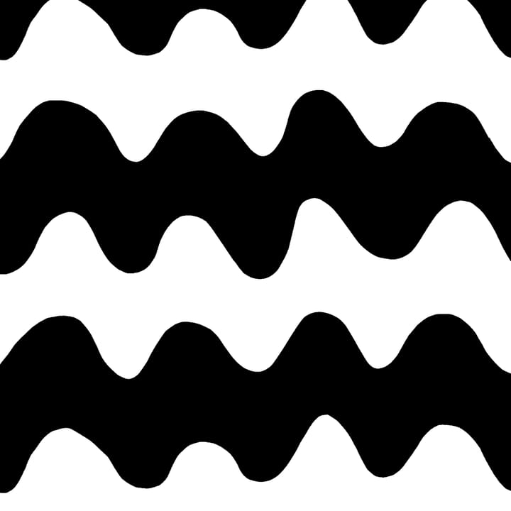 Lokki fabric - black-white - Marimekko