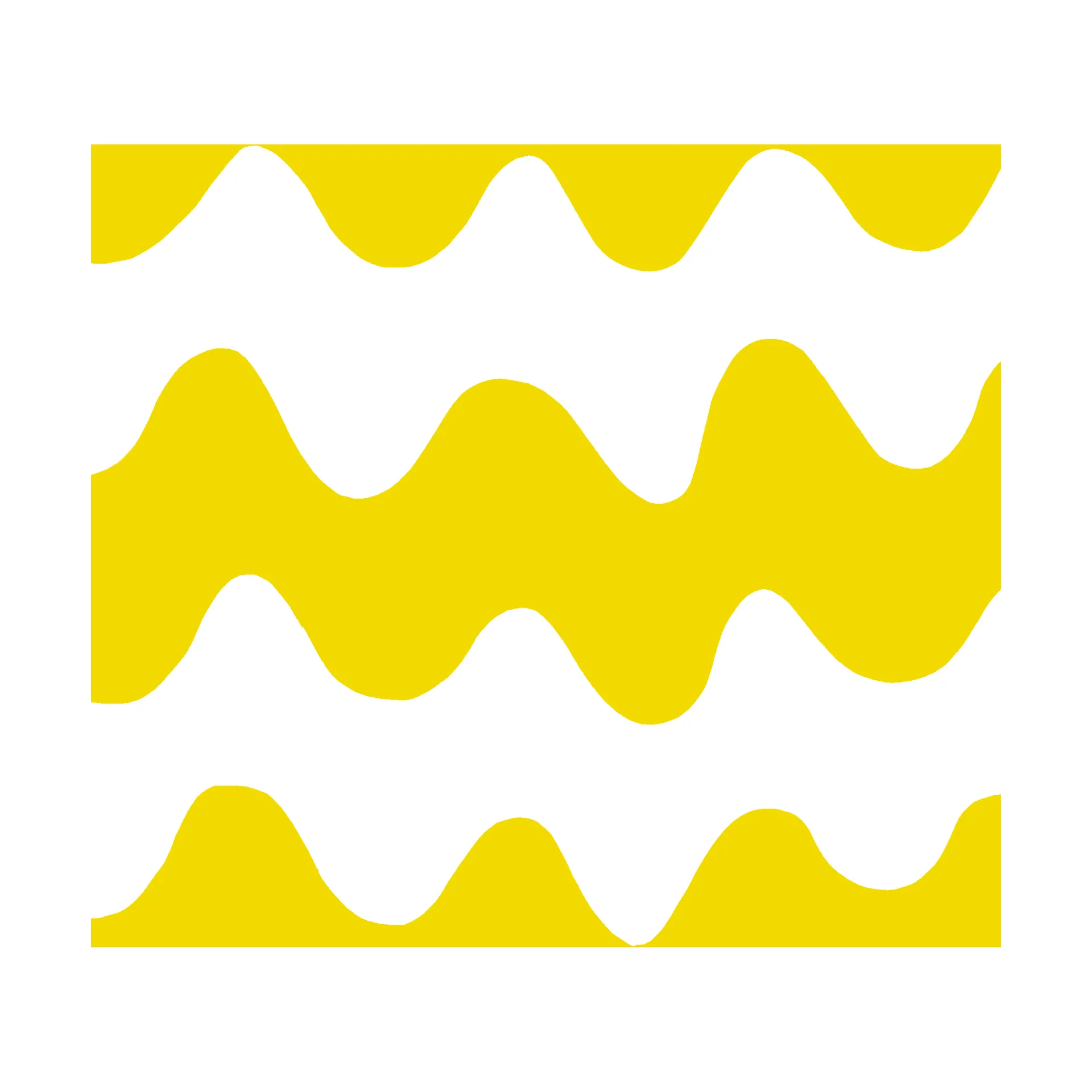 Lokki napkin 33x33 cm 20-pack, Yellow Marimekko