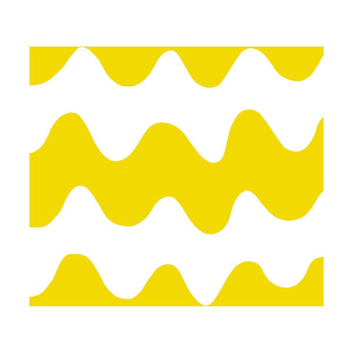 Marimekko Lokki napkin 33x33 cm 20-pack Yellow | Scandinavian Design | Paper napkins | Yellow