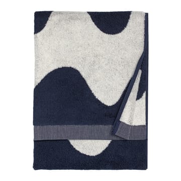 Lokki towel dark blue-white - 50x70 cm - Marimekko