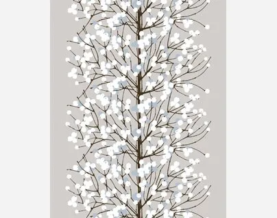 Lumimarja fabric, beige Marimekko