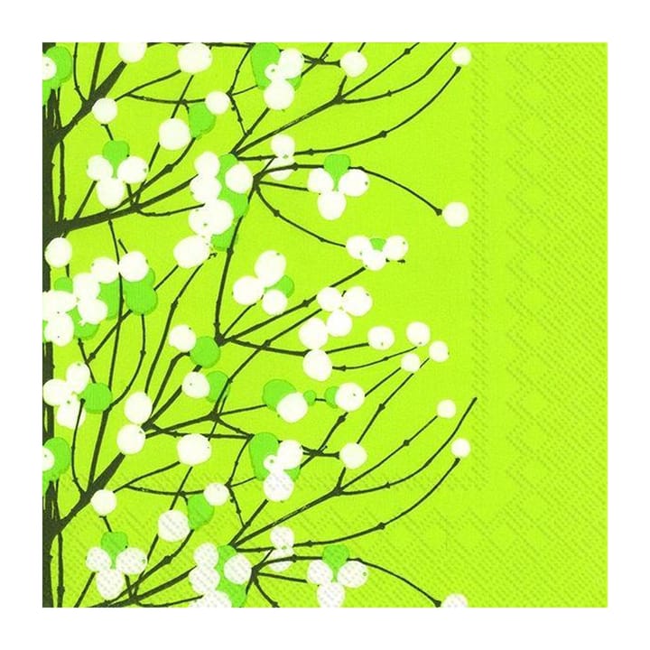 Lumimarja napkin 33x33 cm 20-pack - Light green - Marimekko