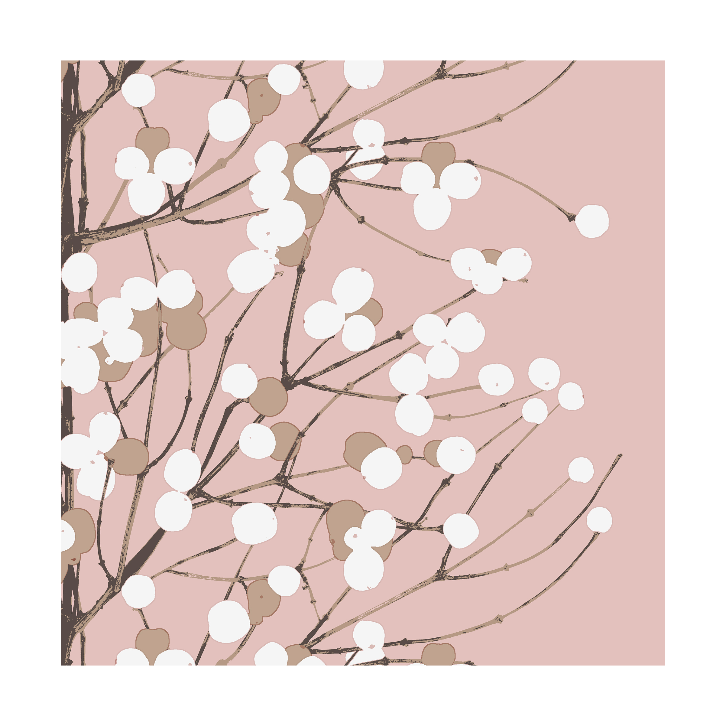 marimekko - marimekko マリメッコ LUMIMARJA Lumimarja napkin 33x33 cm 20-pack from Marimekko