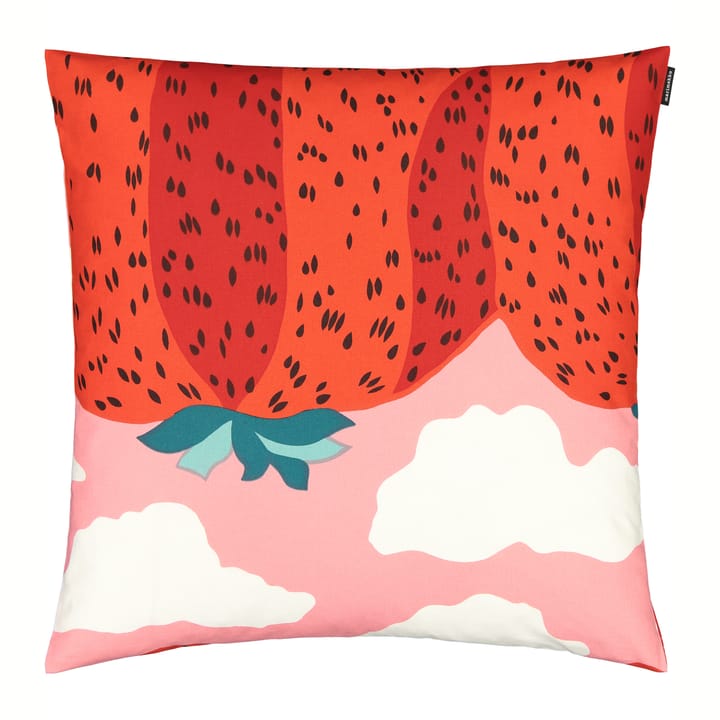 Mansikkavuoret cushion cover 50x50 cm - pink-red - Marimekko