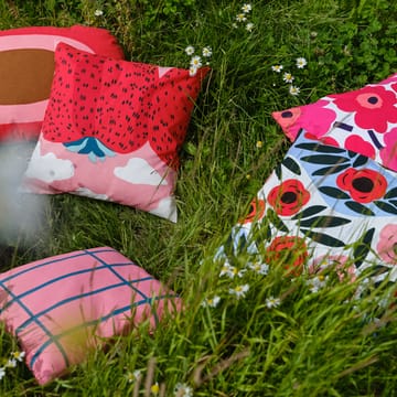 Mansikkavuoret cushion cover 50x50 cm - pink-red - Marimekko