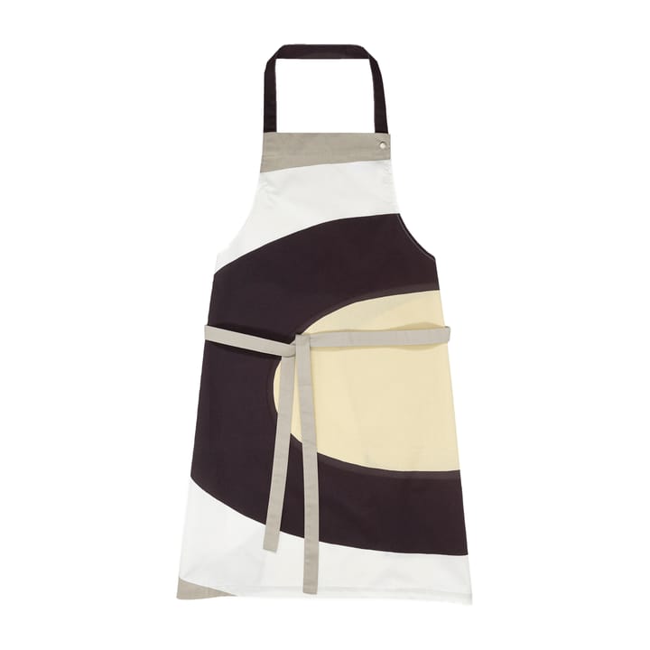 Melooni apron - grey-white-beige - Marimekko