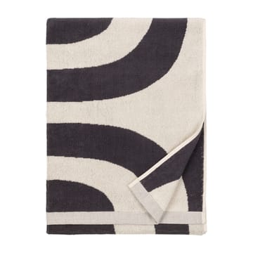Melooni bath towel 70x150 cm - Charcoal-off white - Marimekko