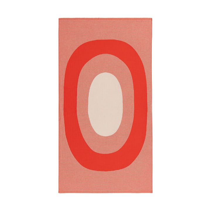 Melooni beach towel 96.5x180 cm, Orange-off white Marimekko