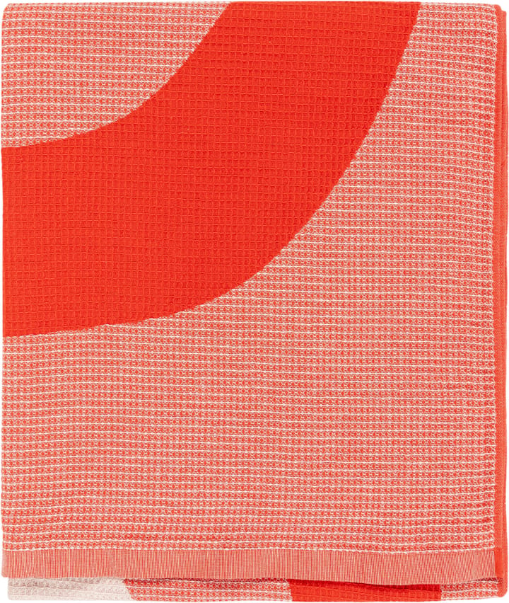 Melooni beach towel 96.5x180 cm - Orange-off white - Marimekko