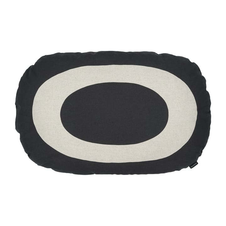 Melooni cushion 47x70 cm, Linen-charcoal Marimekko