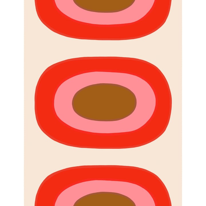 Melooni fabric - red-pink - Marimekko