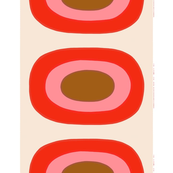 Melooni oilcloth - red-pink - Marimekko