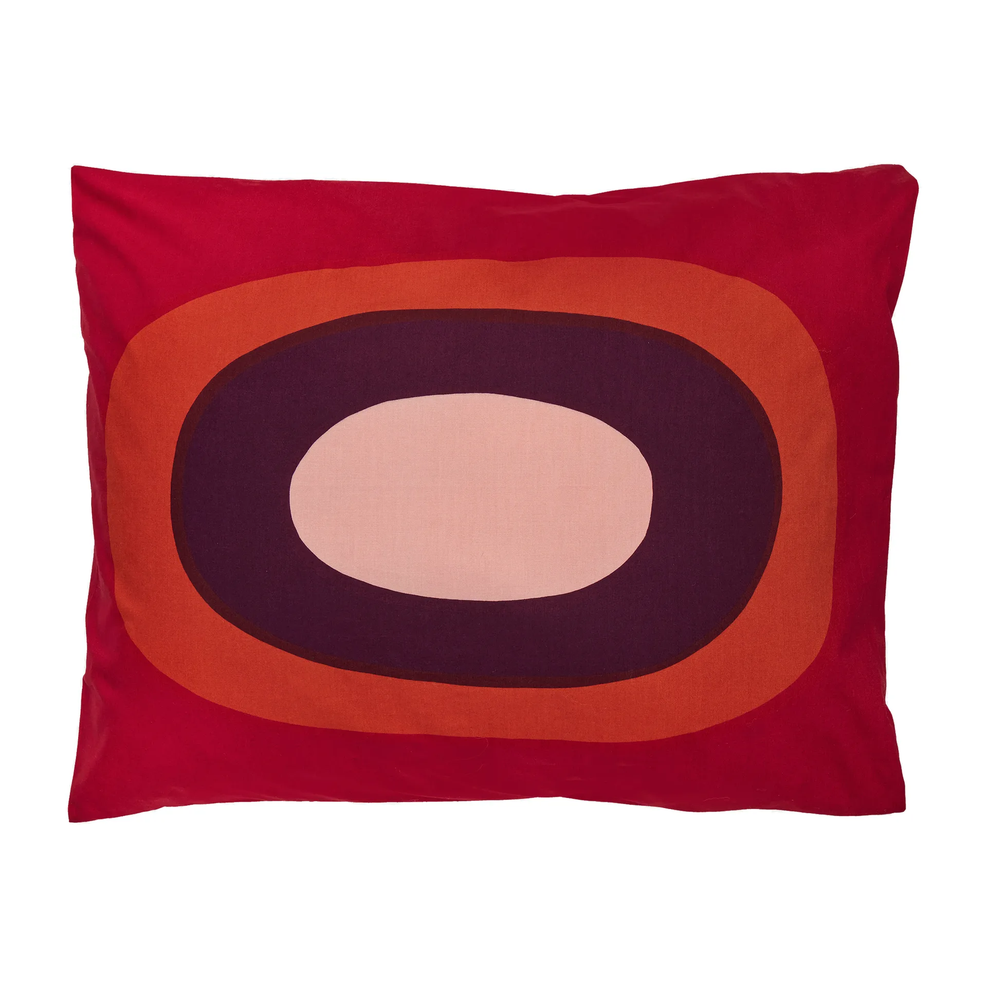 Melooni pillowcase 60x50 cm, red-brown-purple Marimekko