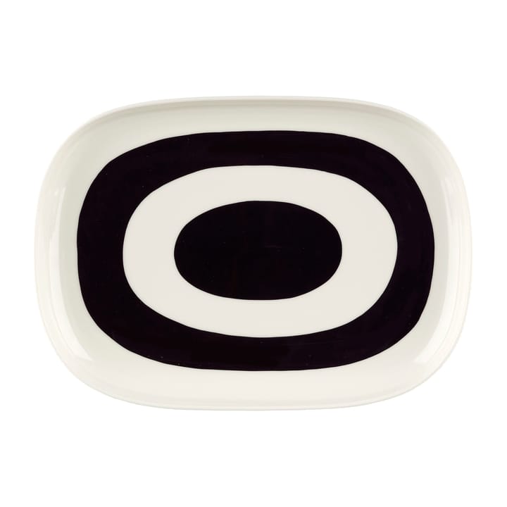 Melooni plate 32x23 cm - White-clay - Marimekko