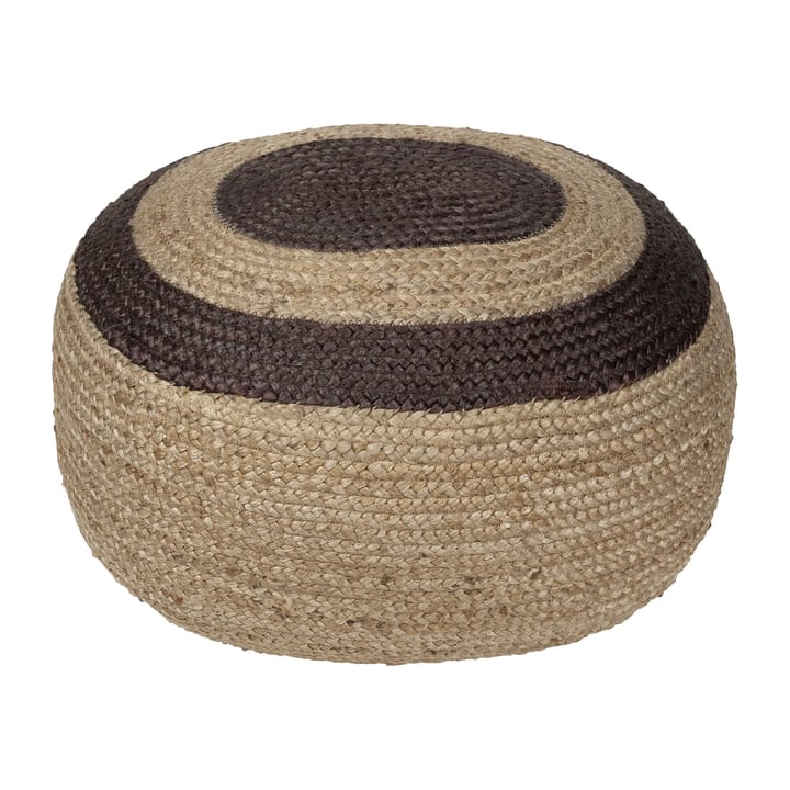 Melooni pouffe jute - Jute-dark brown - Marimekko